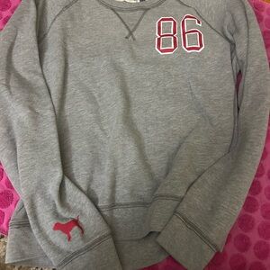 Y2K large pink long sleeve